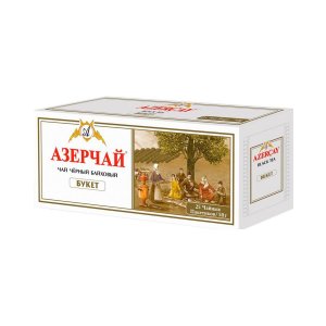Чай Азерчай Букет черный к/к 25*2г