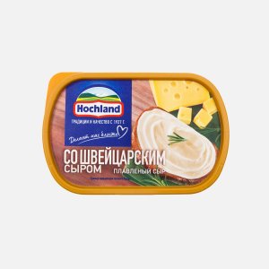 Сыр плавл Хохланд Сырн Класс со Швейцарским сыром 60% п/ван 200г