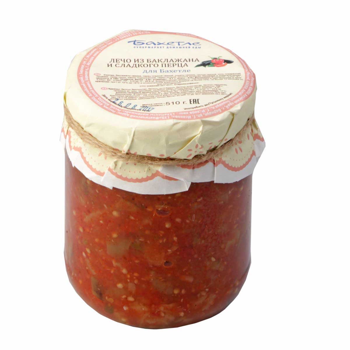 Лечо из баклажан и сладкого перца ст/б 510г Лечо из баклажан и сладкого перца ст/б 510г