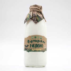 Молоко Фермерское цельное пастеризованное ГОСТ 3.6%-4.3% 0,75л