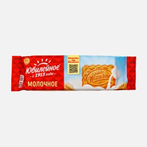 Печенье Большевик Юбилейное молочное пл/уп 112г