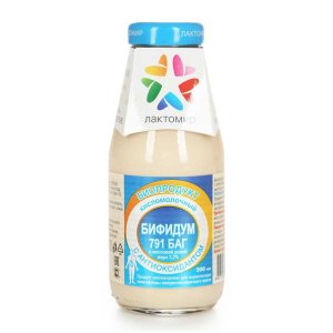 Биопрод к/м Лактомир Бифидум 791 Баг с антиоксидантом 3.2% 300мл