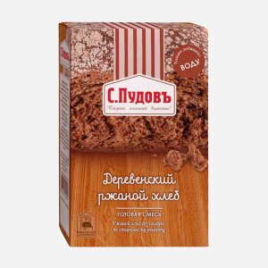 Смесь хлебная С.Пудовъ Деревенский ржаной хлеб 500г