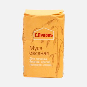 Мука Пудофф овсяная 400г
