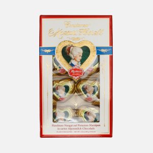 Набор конфет Ребер Моцарт Сердечки шоколадные к/к 80г