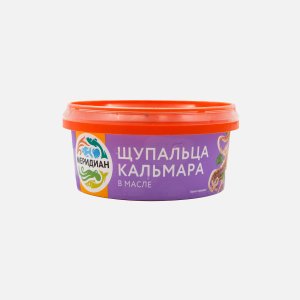 Щупальца кальмара Меридиан в масле пл/б 180г