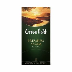 Чай Гринфилд Премиум Ассам черный пак 25*2г к/к 50г