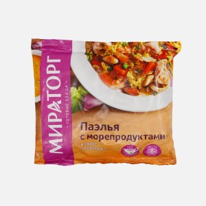 Смесь Витамин Паэлья с морепродукт в соусе Севилья с/м пл/пак 400г