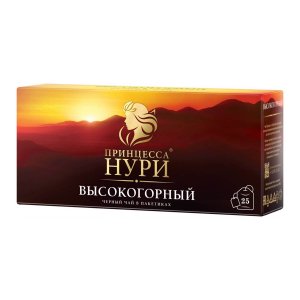 Чай Принцесса Нури Высокогорный черный с/я б/к 25пак*2г