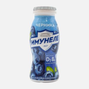 Напиток к/молочный Имунеле Черника 1.2% 100г