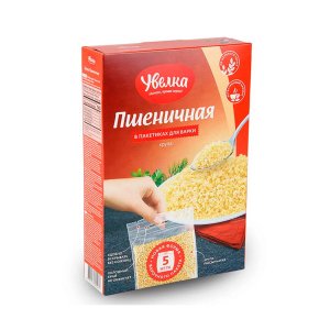 Крупа Увелка пшеничная к/кор 5*80г