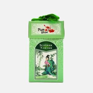 Чай Плум Сноу Зеленая Улитка 100г