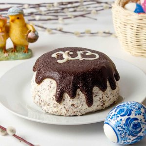 Десерт Пасхальный с темным шоколадом вес