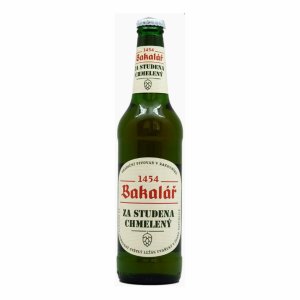 Пиво Бакалар Холодного Охмеления светлое безалкогольное ж/б 0,5л