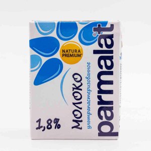 Молоко Пармалат ультрапастеризованное 1.8% т/п 200мл