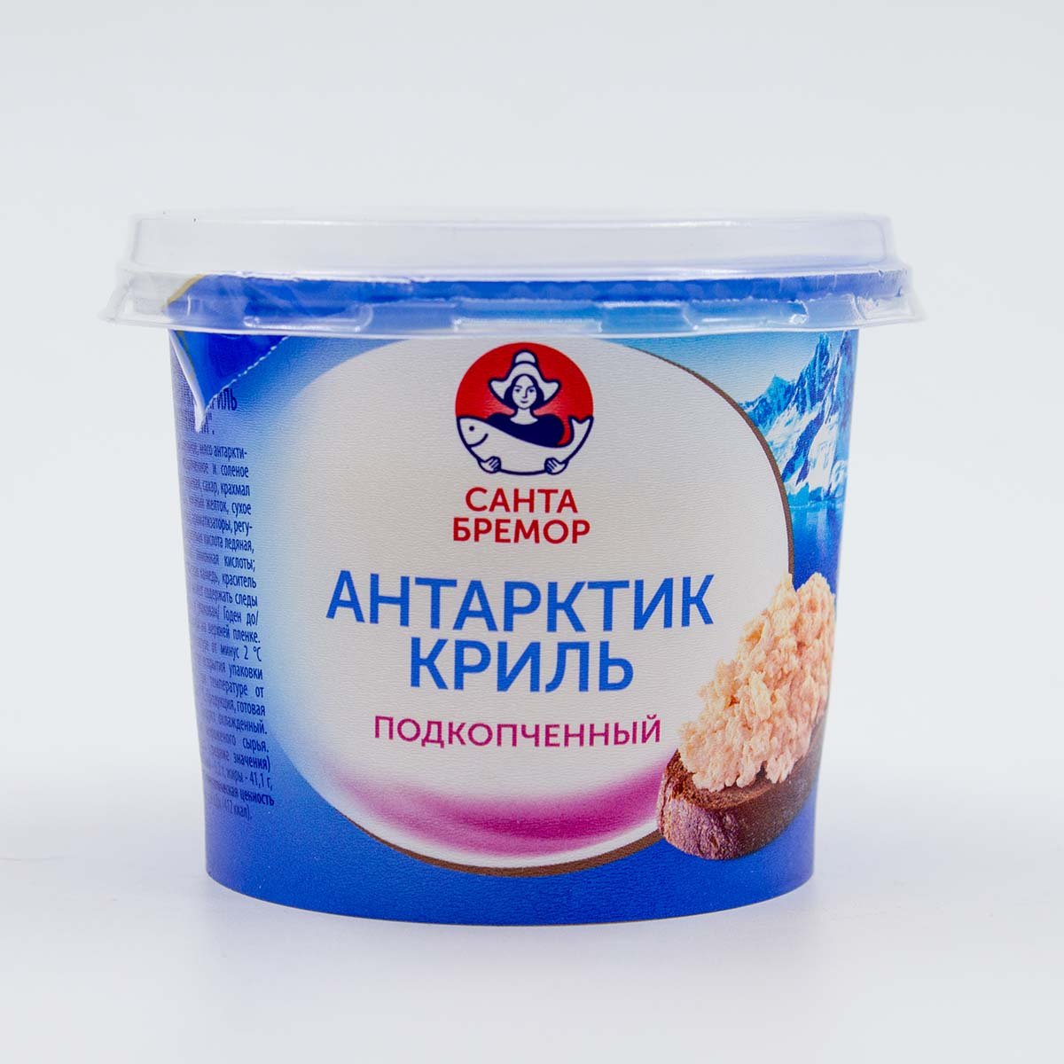 Паста Санта Бремор из морепродуктов Антарктик-криль подкопченный 150г -  купить с доставкой в Новосибирске и Барнауле | Интернет-магазин Бахетле