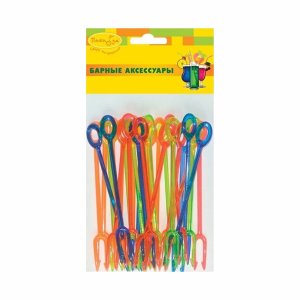 Вилочки Патибум с круглым держателем 30шт