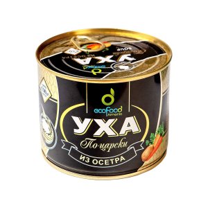 Уха Экофуд По-царски из осетра ж/б 530г