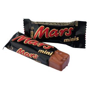 Батончики Марс Минис шоколадные вес