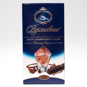 Шоколад Бабаевский Вдохновение вкус сливочный ликер 100г