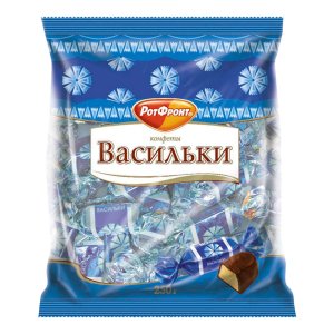 Конфеты Рот Фронт шоколадные Васильки 250г