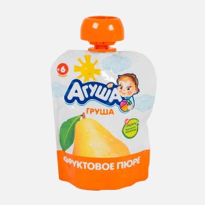 Пюре Агуша Груша с 4мес дой/пак 90г