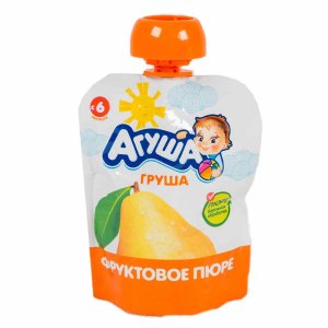 Пюре Агуша Груша с 4мес дой/пак 90г