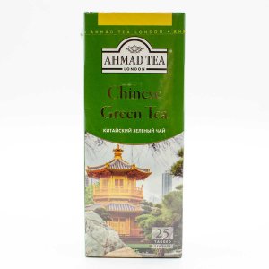 Чай Ахмад Китайский зеленый с/я 25пак*1,8г