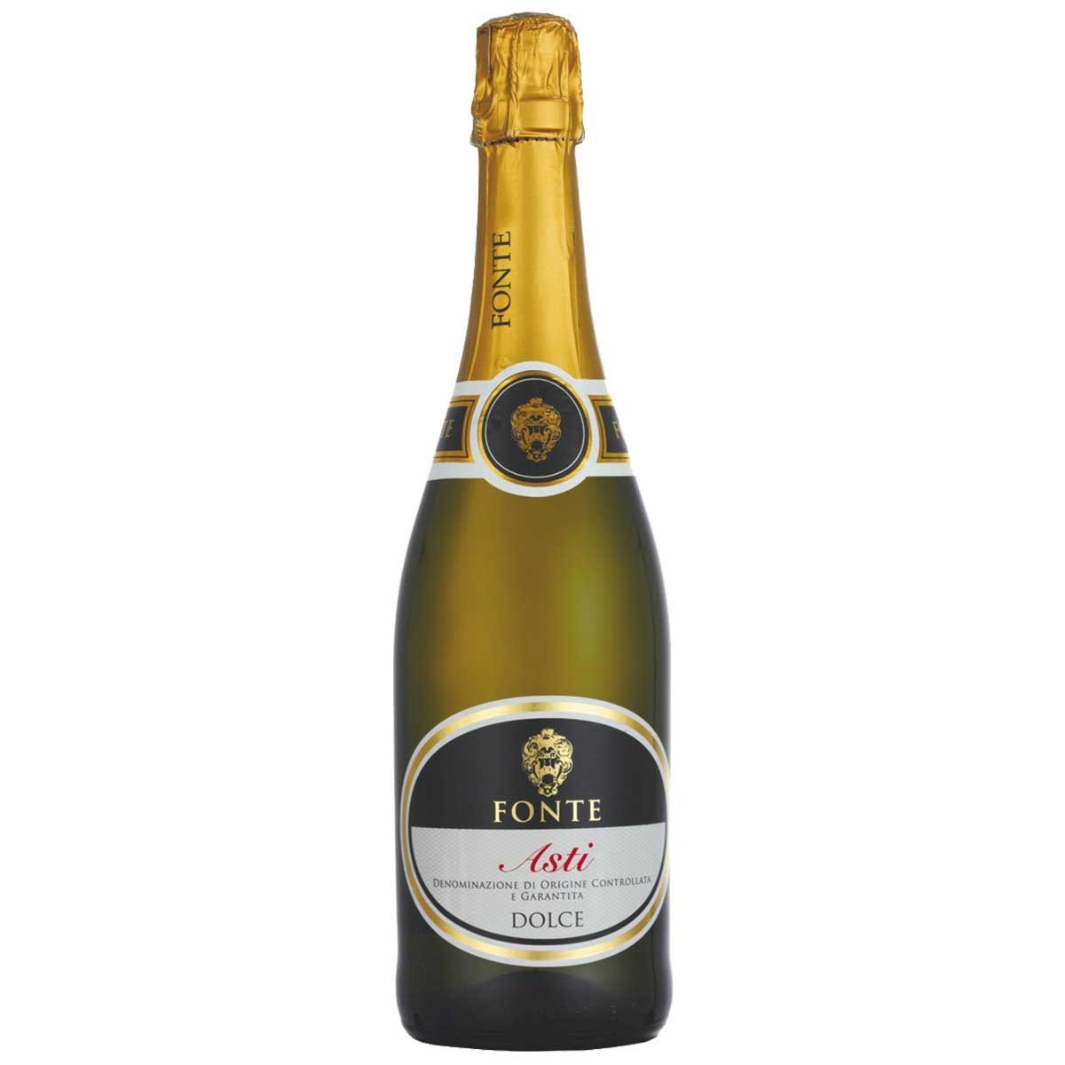 Prosecco fonte цена. Игристое вино "Асти Фонте" сладкое белое 7,5% 0,75л. Асти Фонте вино игристое. Асти Фонте 0,75 сладкое белое. Вино игристое Асти Фонте белое сладкое.