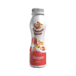 Йогурт Алтайская Буренка Персик 1.5% пл/б 300г