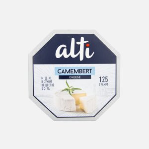 Сыр Алти Камамбер 50% к/к 125г 