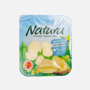 Сыр Арла Натура Легкий сливочный нарезка 30% пл/уп 150г