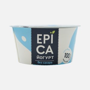 Йогурт Эпика натуральный 6% пл/ст 130г