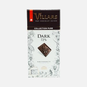 Шоколад Вилларс горький 72% 100г