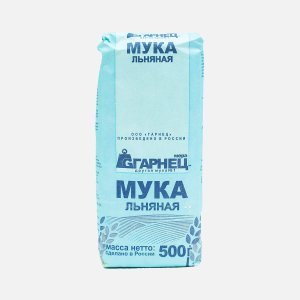 Мука Гарнец Льняная бум/пак 500г