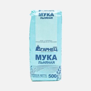 Мука Гарнец Льняная бум/пак 500г