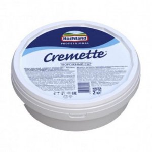 Сыр Хохланд Креметте Профессионал творожный 65% вес