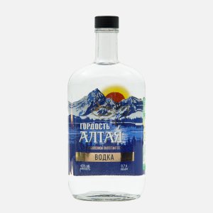 Водка Гордость Алтая 40% ст/б 0,7л