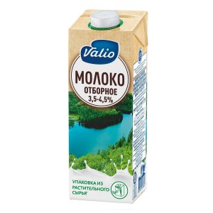 Молоко Виола Отборное цельное UHT 3.5%-4.5% т/п 1кг