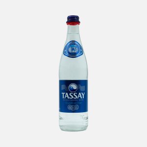 Вода Тассай питьевая газированная ст/б 0,5л