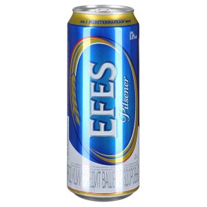 Пиво Эфес Пилсенер св паст 5% ж/б 0,45л