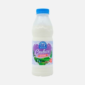 Сливки Томское молоко Питьевые пастеризованные 20% пл/б 480г