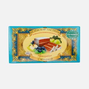 Пастила Белевская с черникой 100г Белевская пастильная мануфактура
