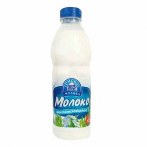 Молоко Томское молоко пастеризованное 2.5% пл/б 900г