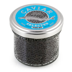 Икра Селектед осетровая зернистая ст/б 250г