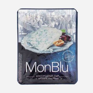 Сыр Монт Блю с голубой благородной плесенью 50% 100г