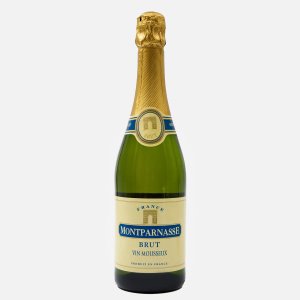 Вино игристое Монпарнас бел брют 10.5% ст/б 0,75л