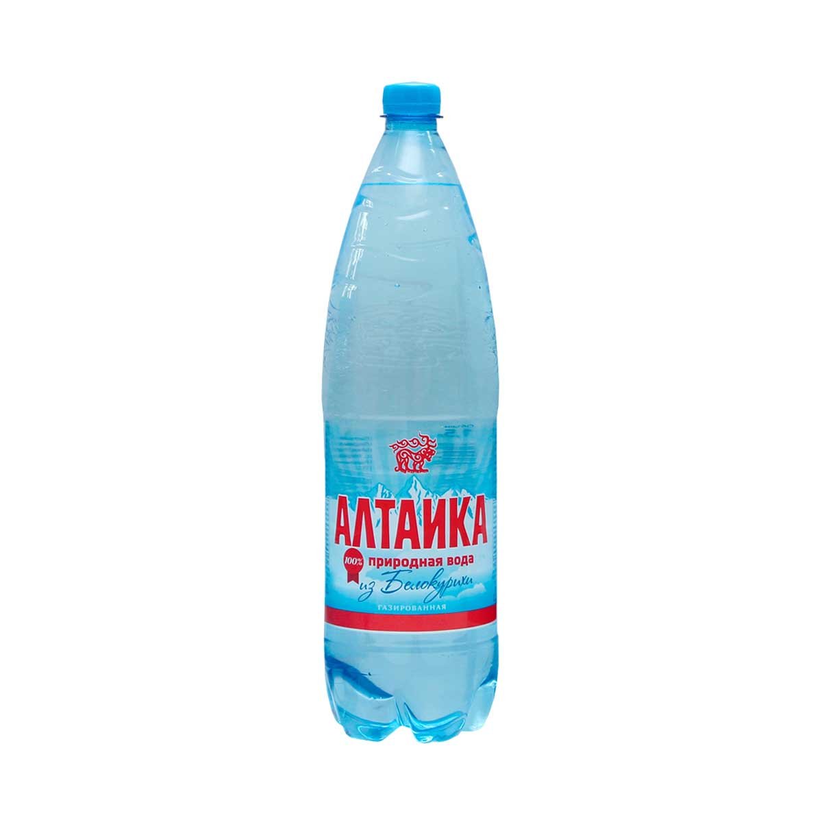 Вода Алтаика питьевая артезиан газированная 1,5л
