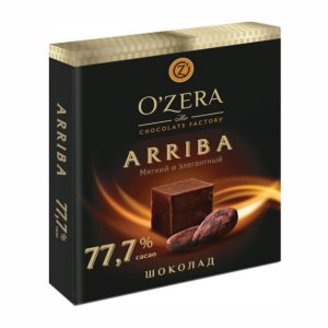 Шоколад Озера Арриба 77,7% 90г