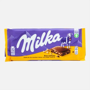 Шоколад Милка Криспи райс 100г 